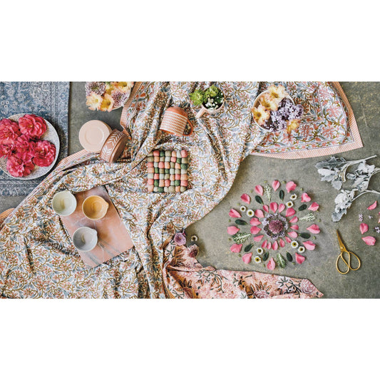 Danica Heirloom - Nectar Recycled Wool Felt Dot Trivet - Jennie Dots