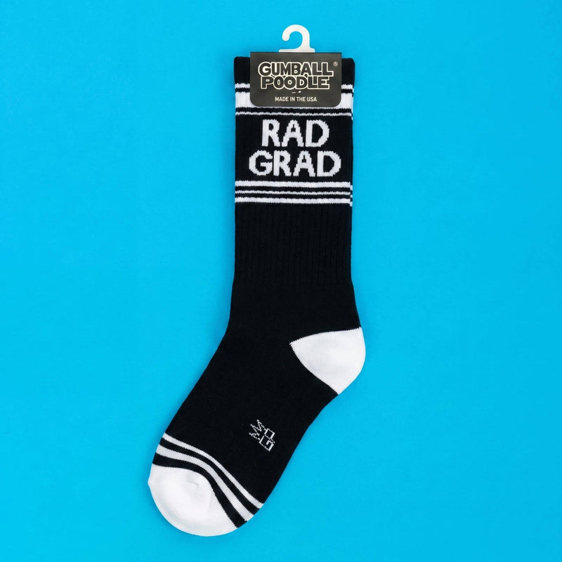 Gumball Poodle - Rad Grad Gym Crew Socks - Jennie Dots