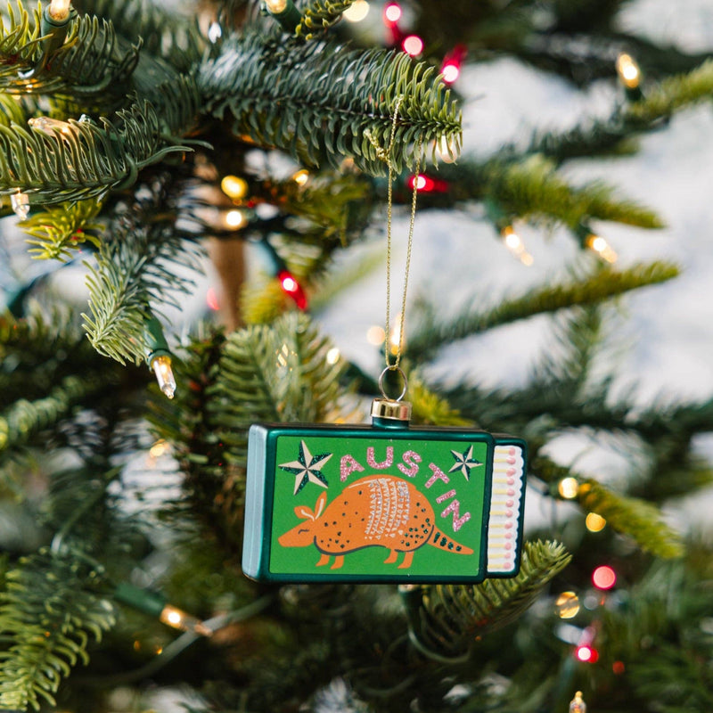 Furbish Studio - Matchbook Ornament - Austin