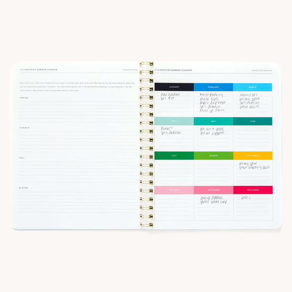 Simplified by Emily Ley - Garden Planner - Jennie Dots