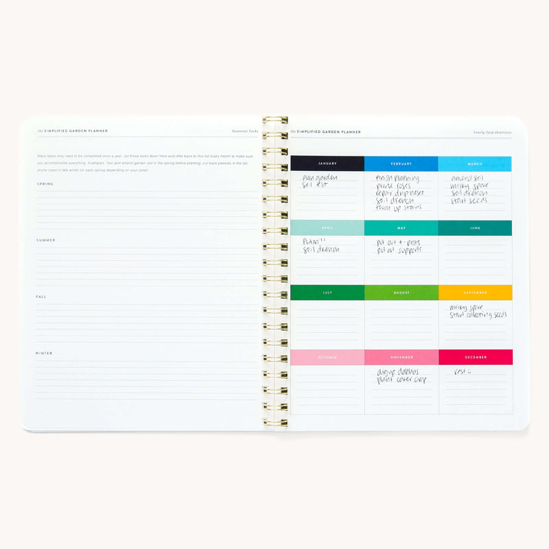 Simplified by Emily Ley - Garden Planner - Jennie Dots