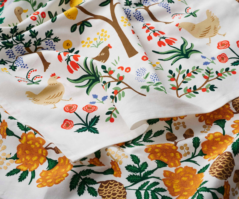 Rifle Paper Co. - Grateful Harvest Tea Towel