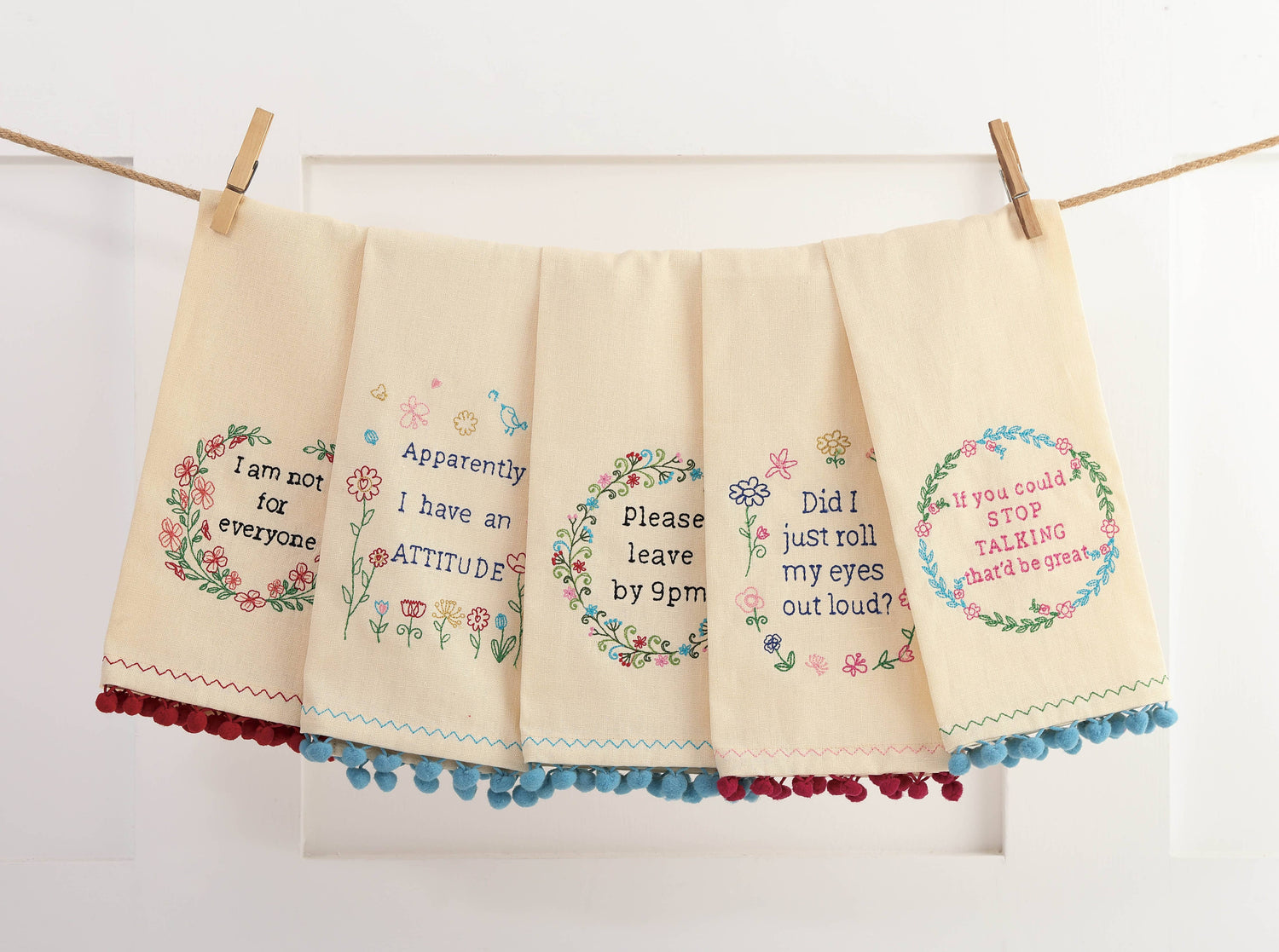 Peking Handicraft - “Did I Just Roll My Eyes Out Loud?” Kitchen Towel