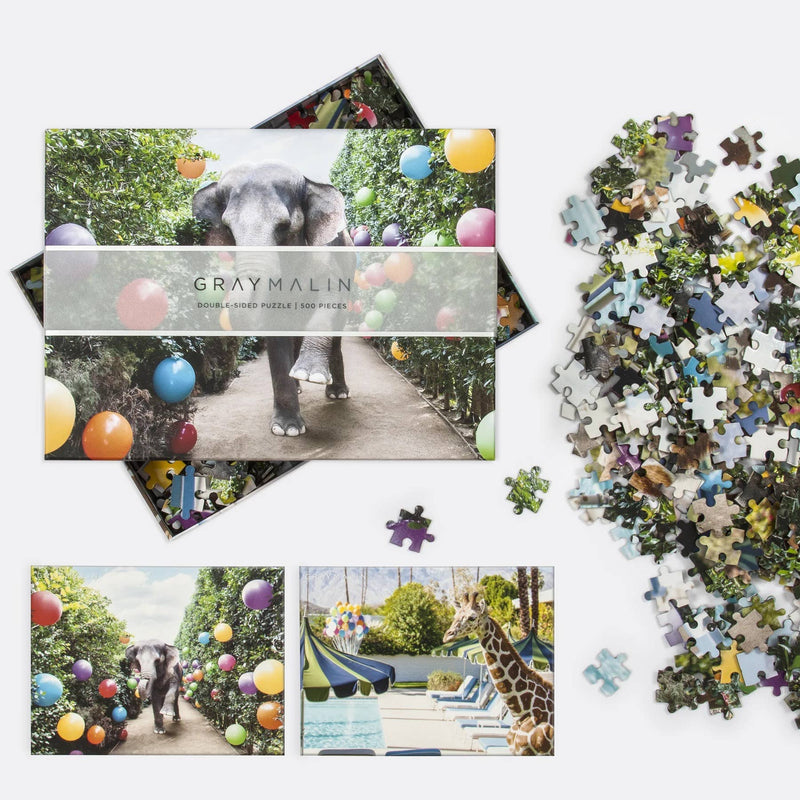 Chronicle Books - Gray Malin Party At The Parker 2-Sided 500 Piece Puzzle
