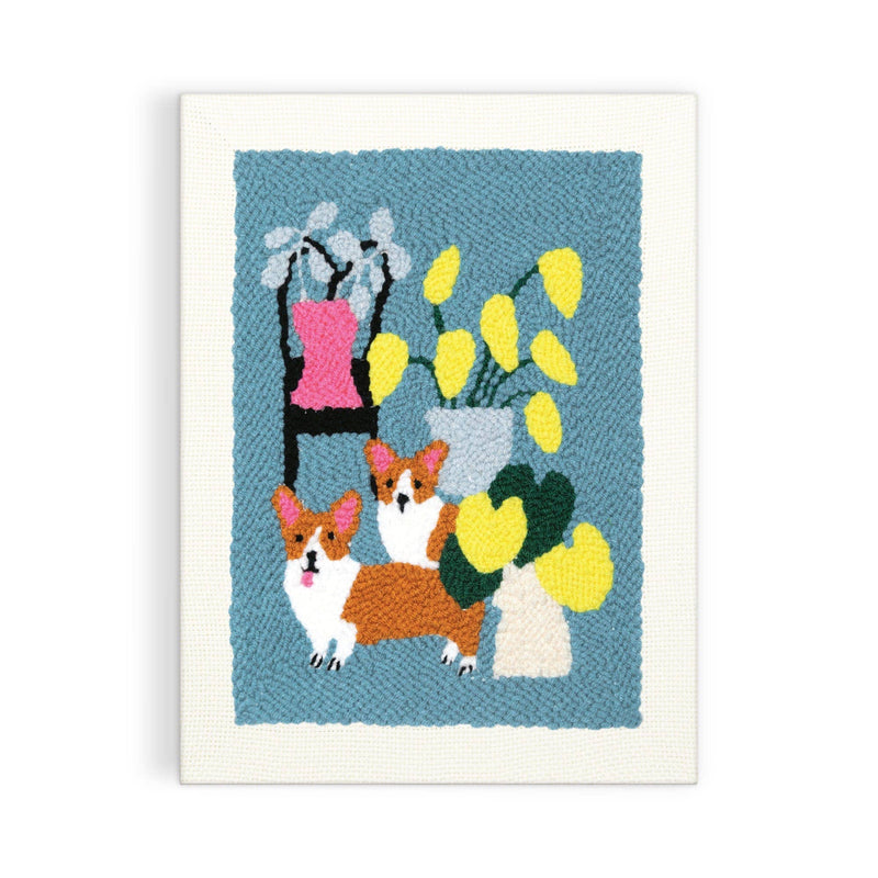Chronicle Books - Corgi Friends Punch Needle Kit