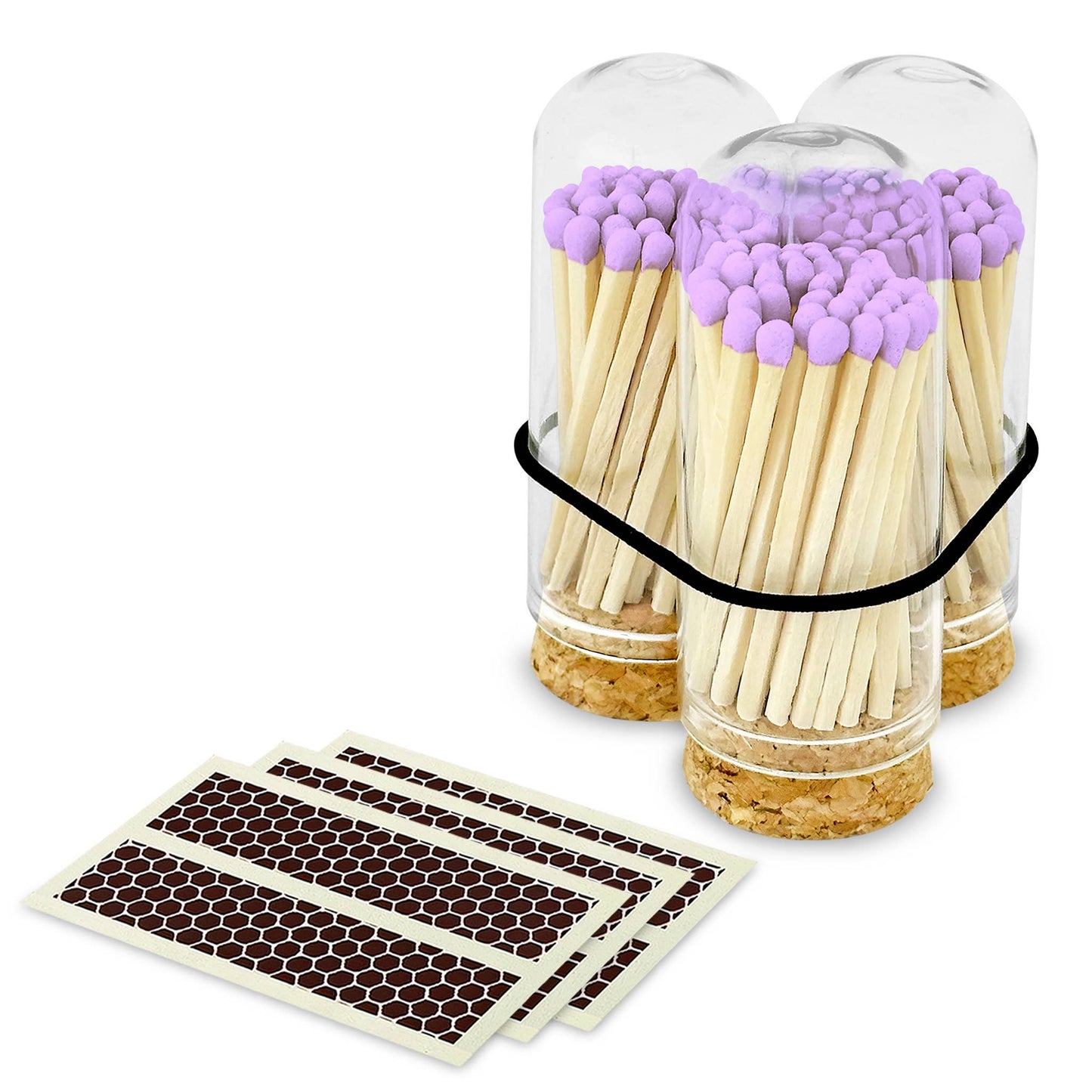 2" Matches + Mini Cloche - Colors of Your Choice + Strikers