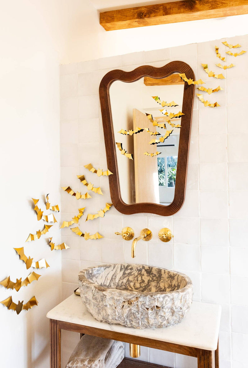 My Mind’s Eye - Gold Wall Decor Bats