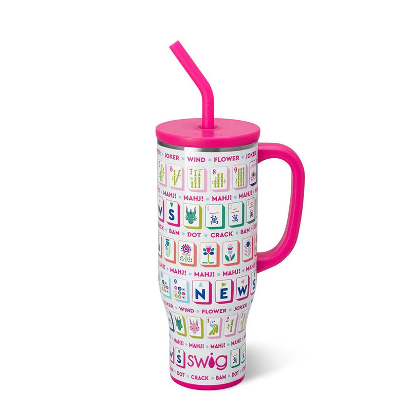 Swig Life - Mahjong Mega Mug (30oz) - Jennie Dots