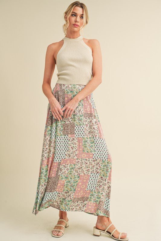 Aemi & Co. Bradyn Print Skirt - Jennie Dots