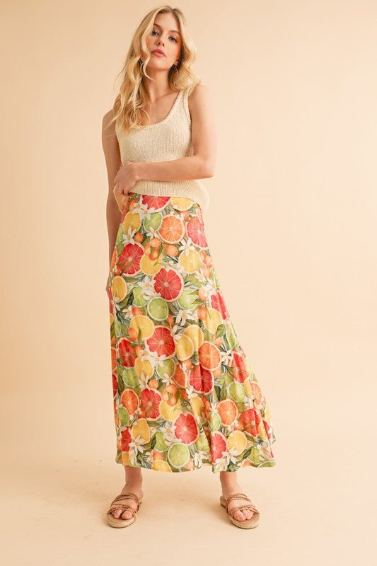 Aemi & Co. Bradyn Print Skirt - Jennie Dots