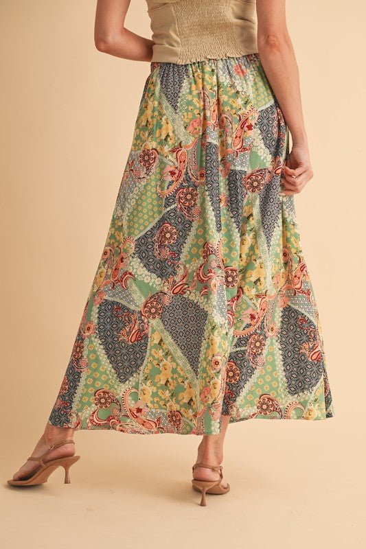 Aemi & Co. Bradyn Print Skirt - Jennie Dots