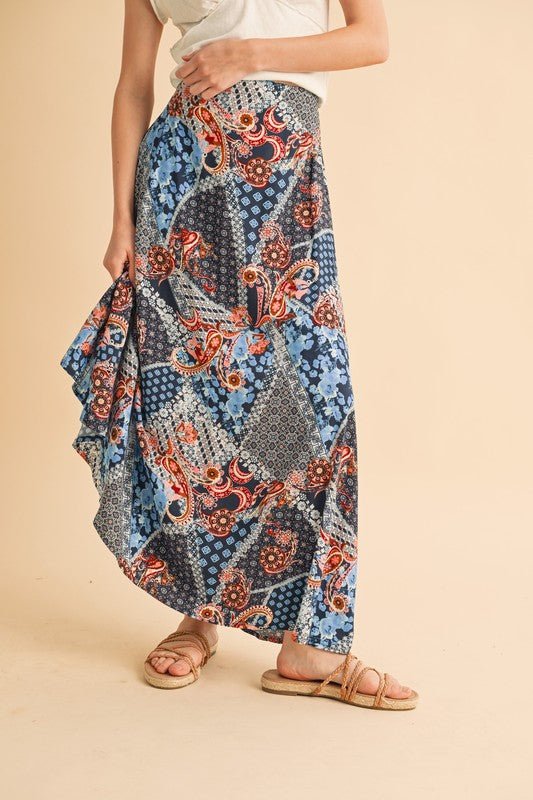 Aemi & Co. Bradyn Print Skirt - Jennie Dots