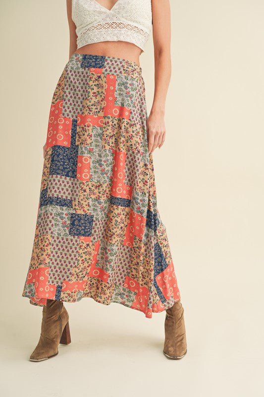 Aemi & Co. Bradyn Print Skirt - Jennie Dots