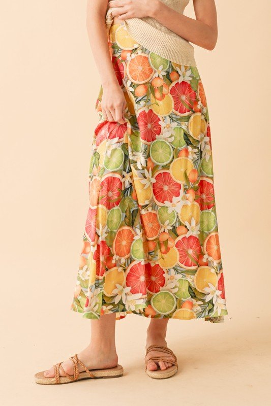 Aemi & Co. Bradyn Print Skirt - Jennie Dots