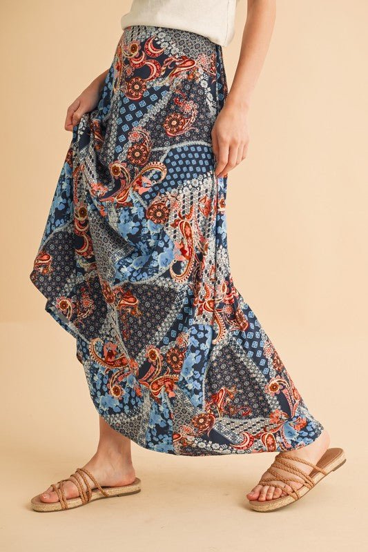 Aemi & Co. Bradyn Print Skirt - Jennie Dots