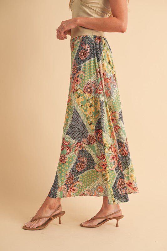 Aemi & Co. Bradyn Print Skirt - Jennie Dots