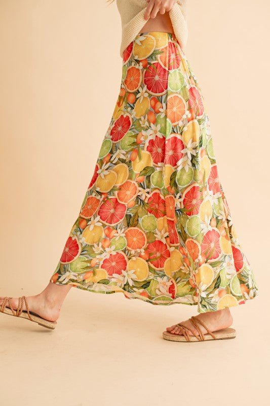 Aemi & Co. Bradyn Print Skirt - Jennie Dots