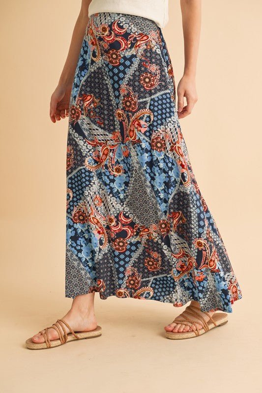 Aemi & Co. Bradyn Print Skirt - Jennie Dots