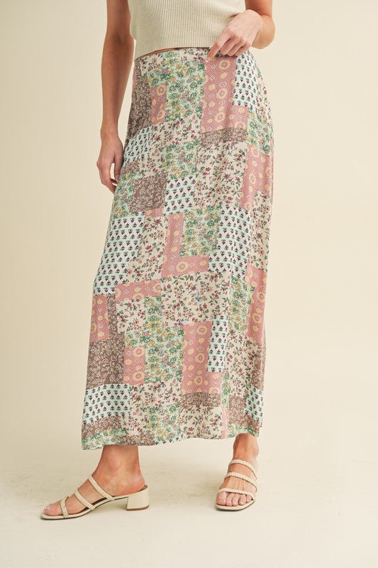 Aemi & Co. Bradyn Print Skirt - Jennie Dots