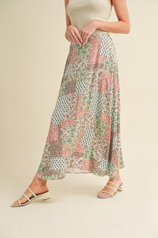Aemi & Co. Bradyn Print Skirt - Jennie Dots