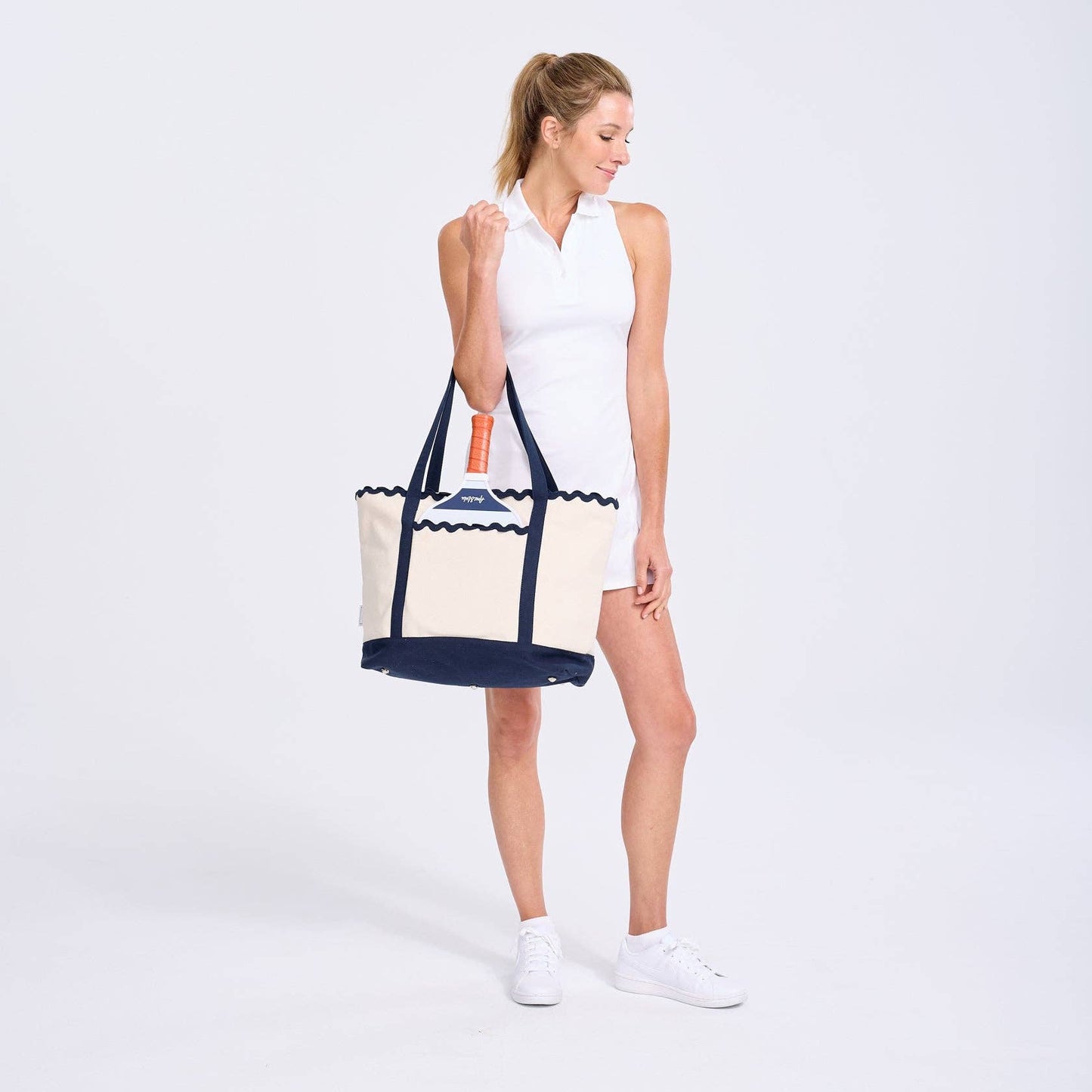 Ame & Lulu - Court to Coast Pickleball Tote - Jennie Dots
