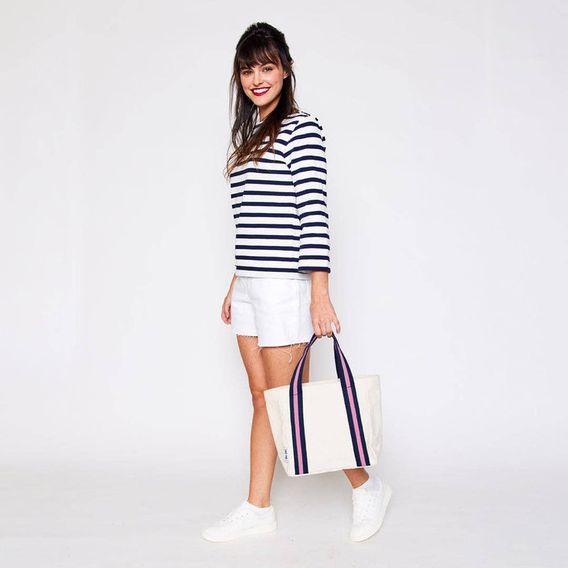 Ame & Lulu - Mini Hamptons Beach Tote - Jennie Dots