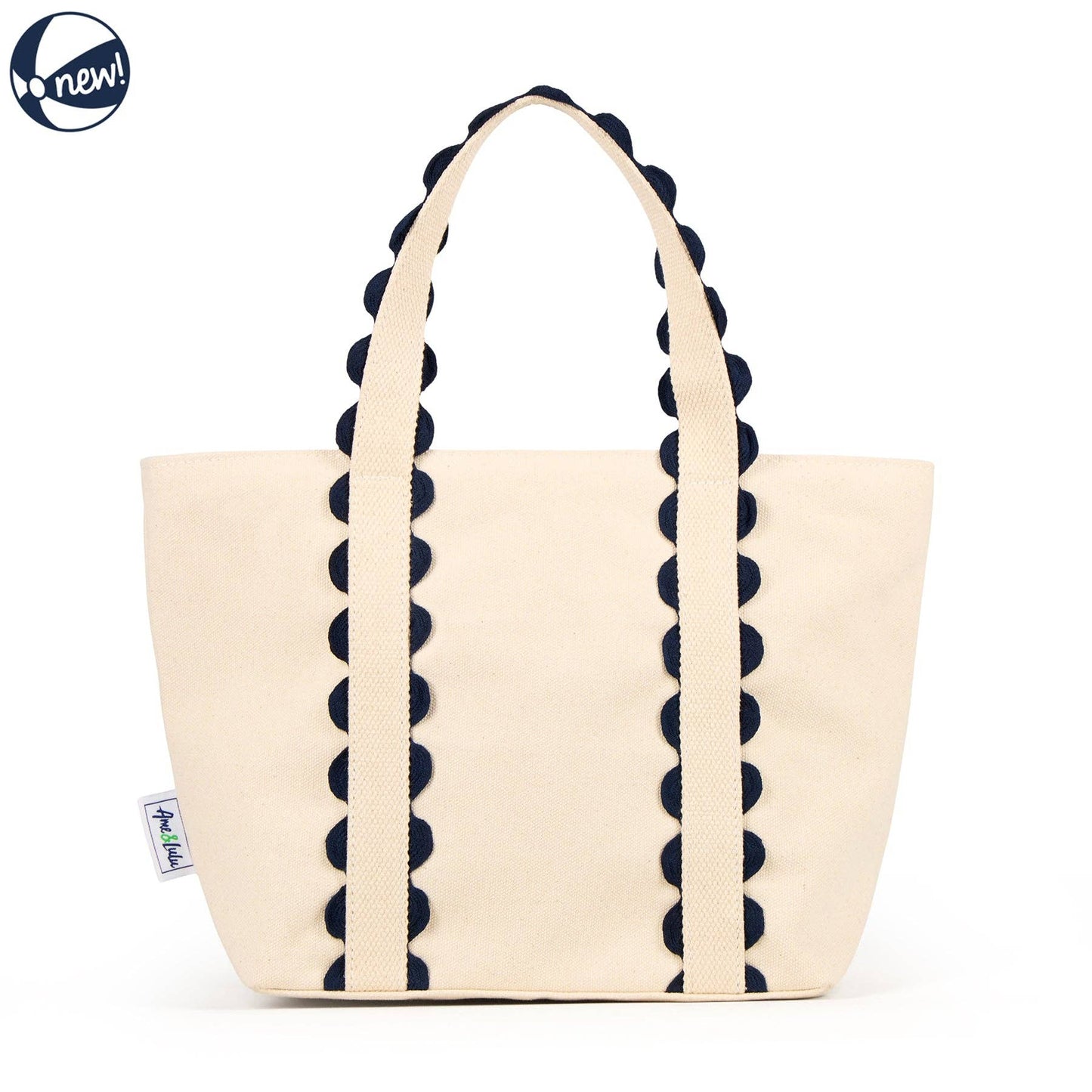 Ame & Lulu - Mini Nantucket Tote - Jennie Dots