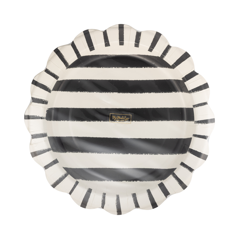 My Mind’s Eye - Halloween Sketchy Stripes 11" Plate