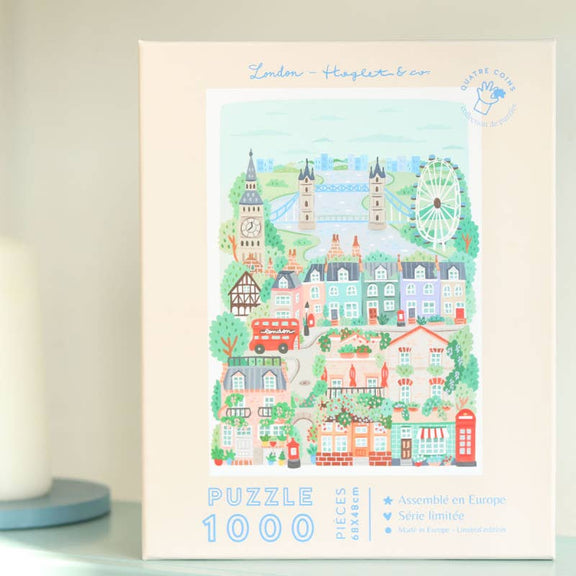 La Petite Épicerie - London puzzle by Hoglet&Co - 1000 pieces - Jennie Dots 
