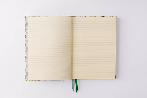 Good Juju Ink - Swan Dance Floral Hardcover Notebook - Jennie Dots