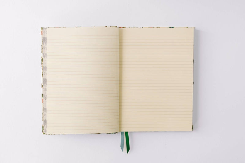 Good Juju Ink - Swan Dance Floral Hardcover Notebook - Jennie Dots