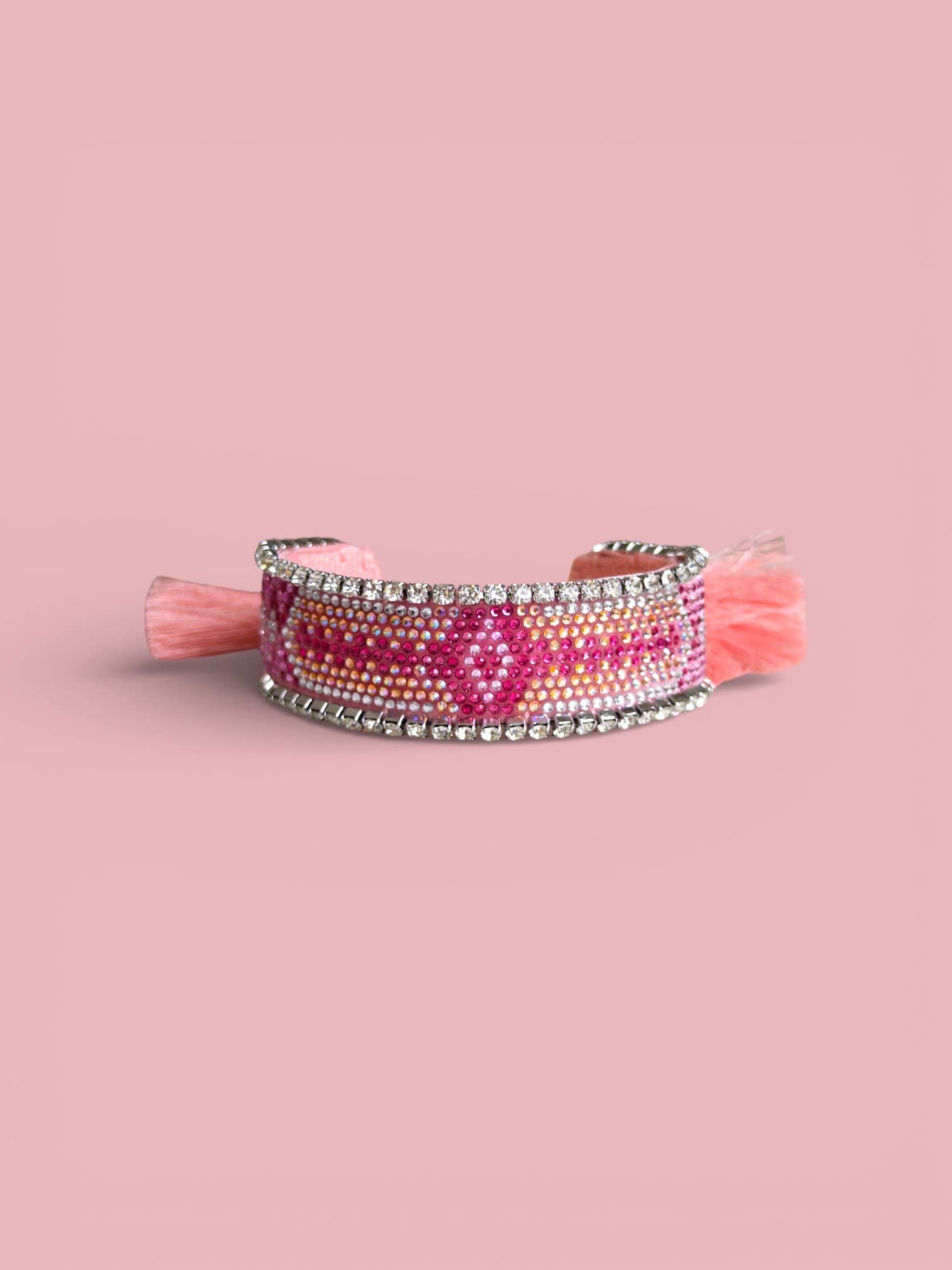 Amelia Rose Jewelry - Cabo Woven Bracelet-Pink