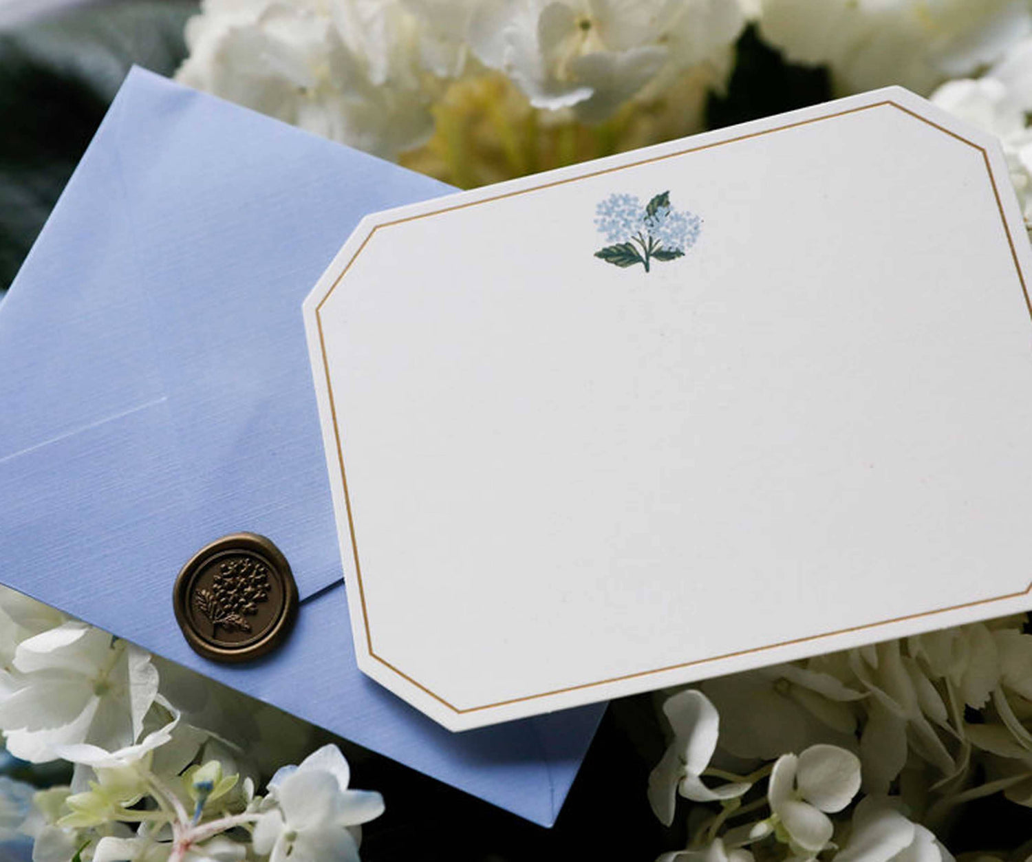 Rifle Paper Co. - Hydrangea Letter Writing Set - Jennie Dots