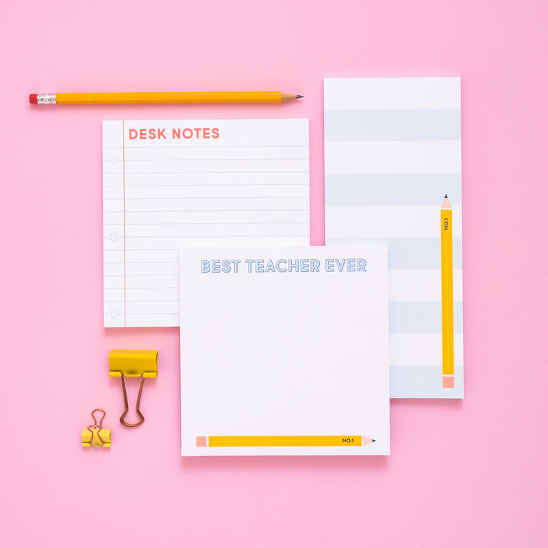 Joy Creative Shop - Best Teacher Ever Notepad