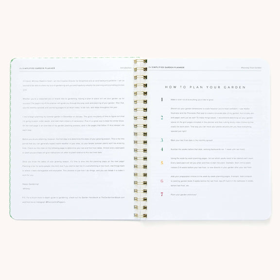 Simplified by Emily Ley - Garden Planner - Jennie Dots