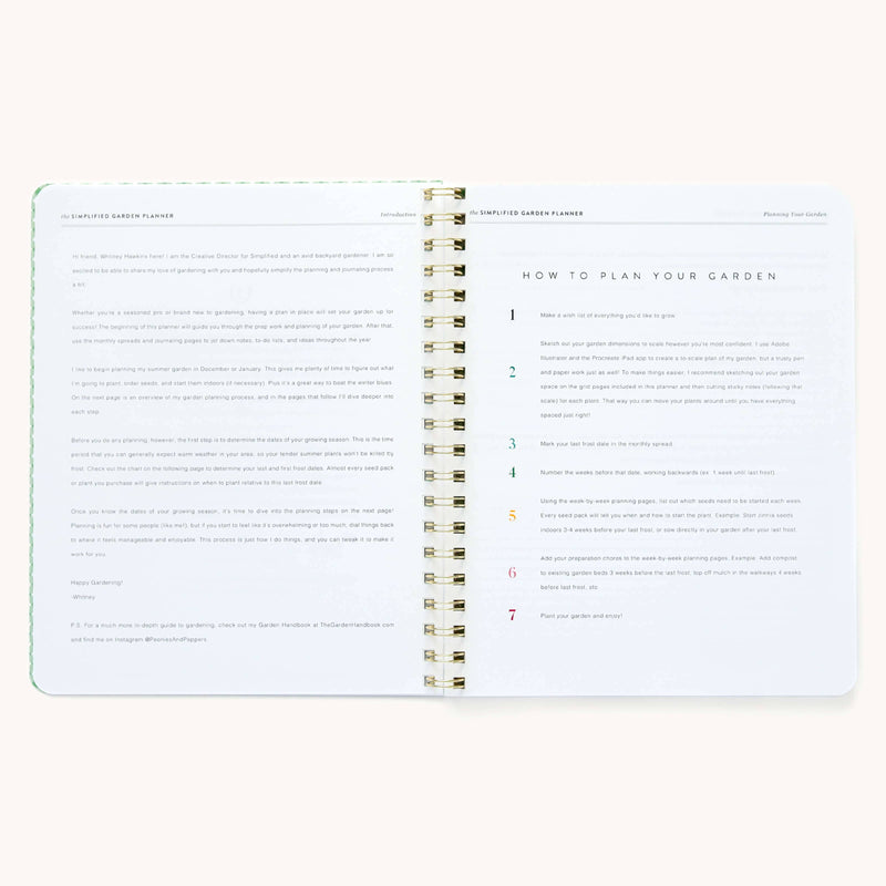 Simplified by Emily Ley - Garden Planner - Jennie Dots