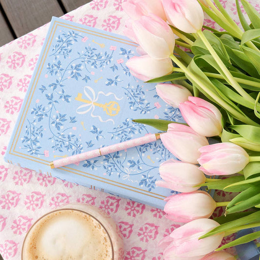 Simplified by Emily Ley - Linen Journal - Carolina - Jennie Dots