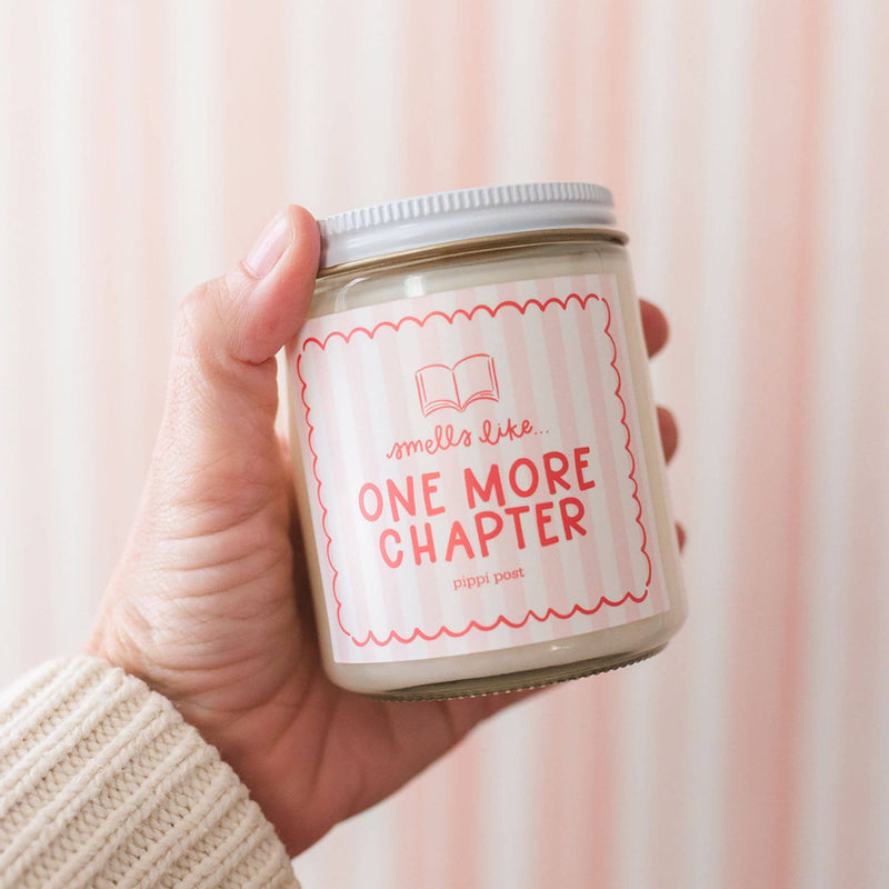 Pippi Post - One More Chapter Scented Soy Hand-Poured Candle