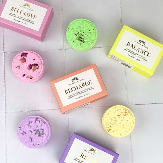 Balance Aromatherapy Shower Steamer⎜Eucalyptus, Citrus Scent - Jennie Dots