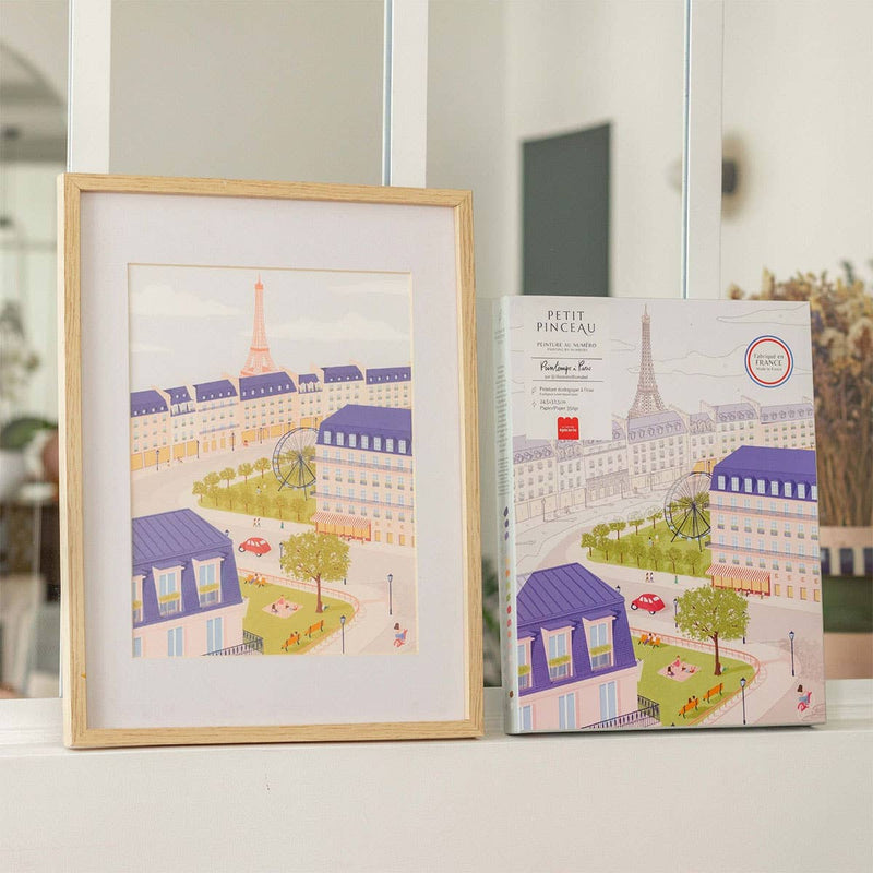 La Petite Épicerie - Number Painting Kit - Spring in Paris by Mabel Sorrentino - Jennie Dots 