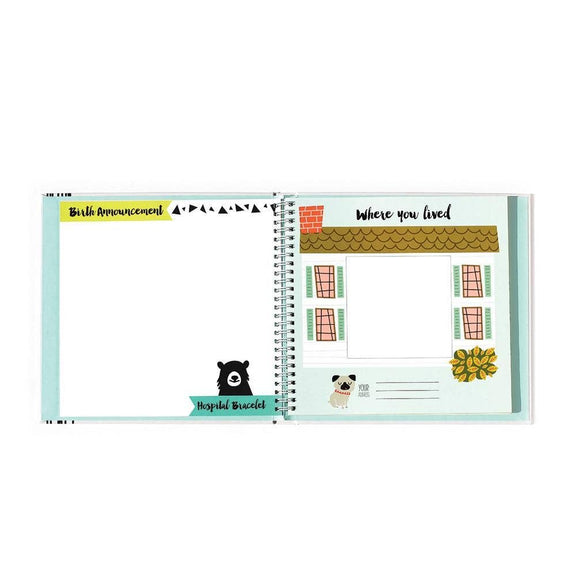 Little Animal Lover Memory Book - Jennie Dots 