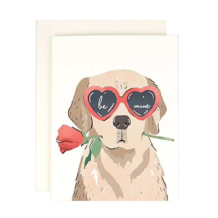 Be Mine Heart Eye Pup - Jennie Dots