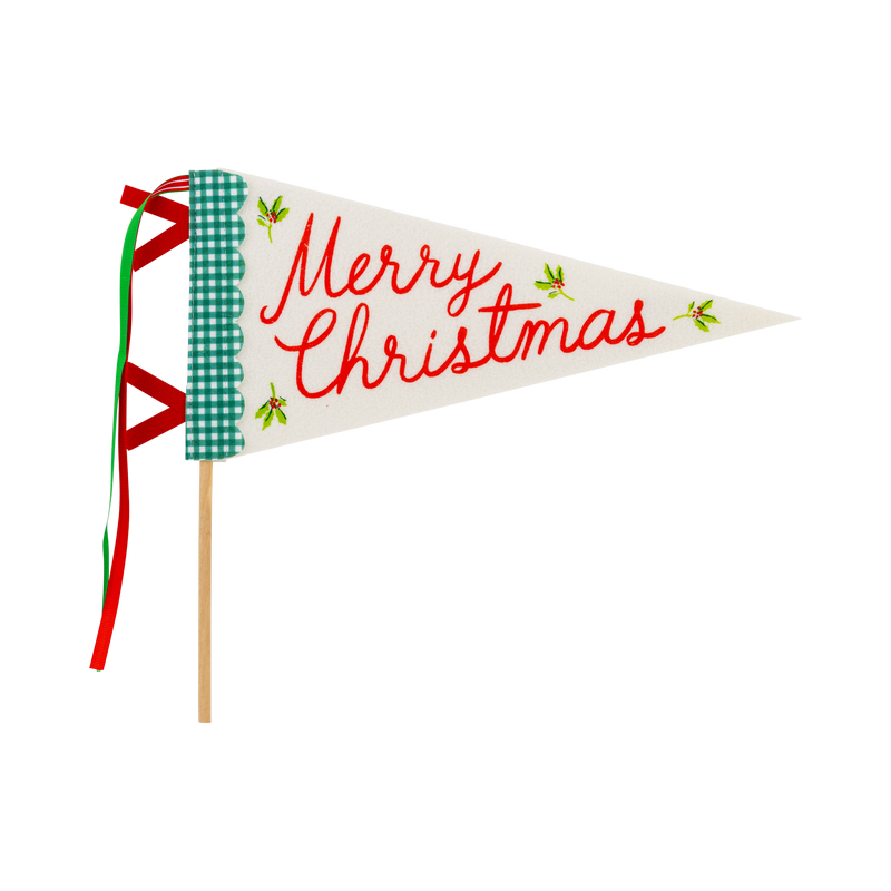 My Mind’s Eye - Merry Christmas Felt Pennant