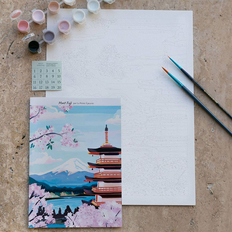 La Petite Épicerie - Paint by Numbers Kit - Mount Fuji