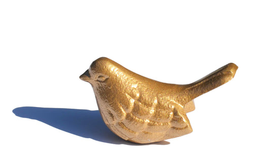 Vibhsa Bird Figurines Symbols of Health & Happiness (Marigold)