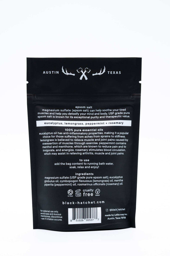 Black Hatchet - Black Hatchet Muscle Bath Salt - Jennie Dots