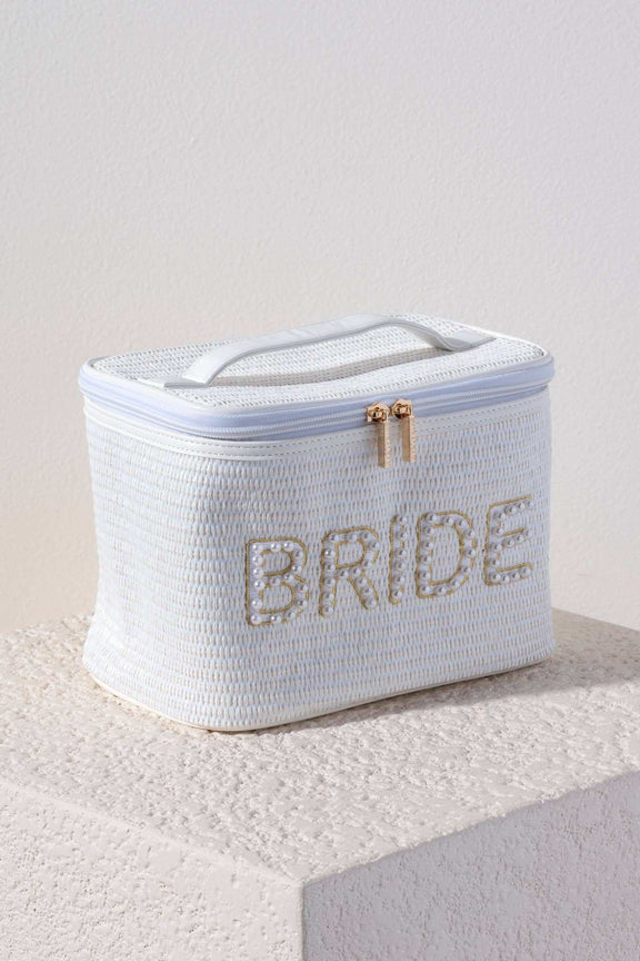 "Bride” Cosmetic Case - Jennie Dots
