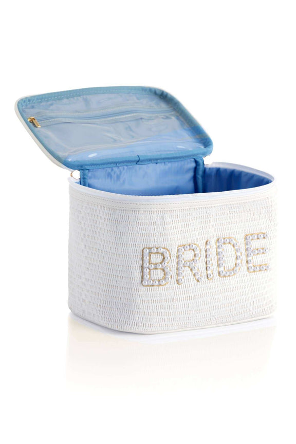 "Bride” Cosmetic Case - Jennie Dots
