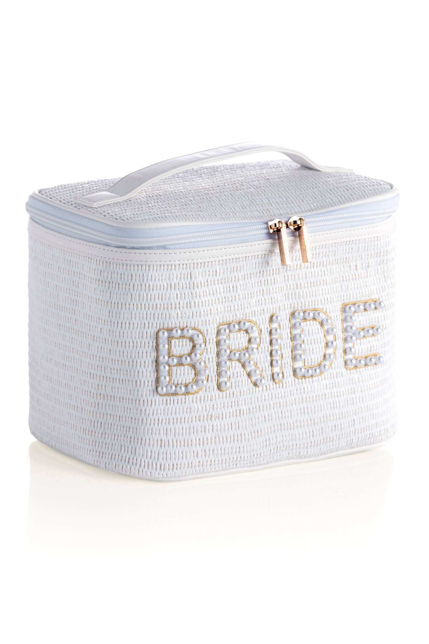 "Bride” Cosmetic Case - Jennie Dots