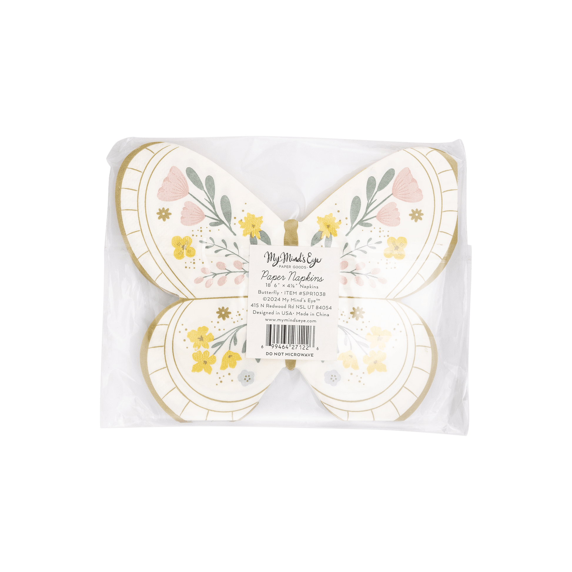 Butterfly Napkins - Jennie Dots